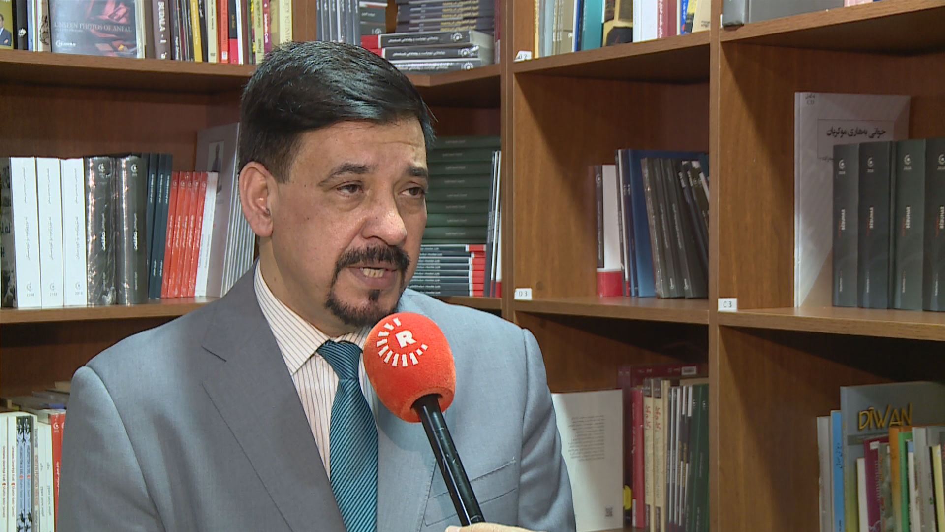 Saad al-Jayashi, Security Advisor at the Iraqi National Security Advisory, speaks to Rudaw on February 25, 2022. Photo: Rudaw